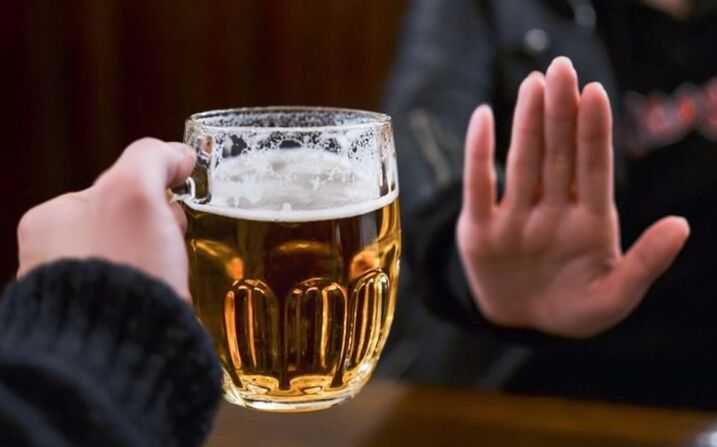 Smetti di bere birra
