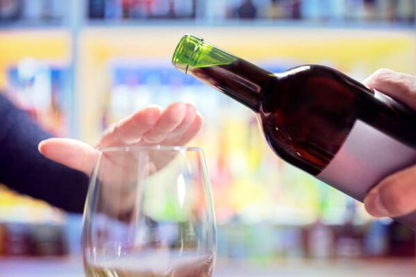 astenersi dall'alcol