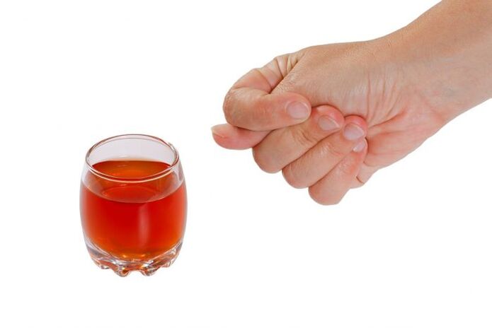 astenersi dall'alcol